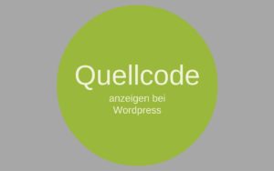 wordpress-quellcode-anzeigen